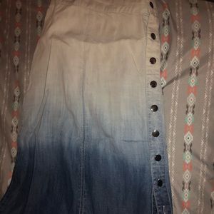 Denim skirt